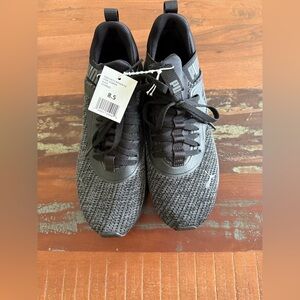 Puma Softfoam Men's Black & Grey Running Shoes! NWTS!  8.5